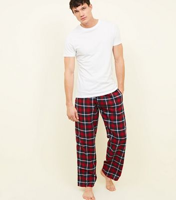 Pure Cotton Checked Pyjama Bottoms