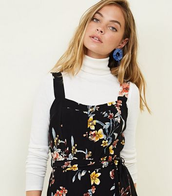 black culotte jumpsuit petite