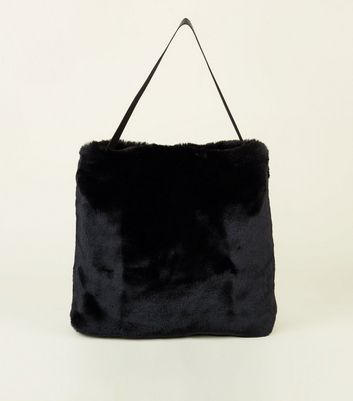 sac cabas fourrure