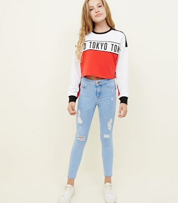 High waisted outlet jeans teenager