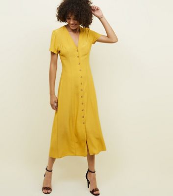 new look midi tea dress