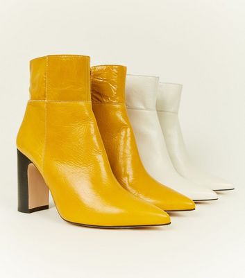 botte jaune moutarde