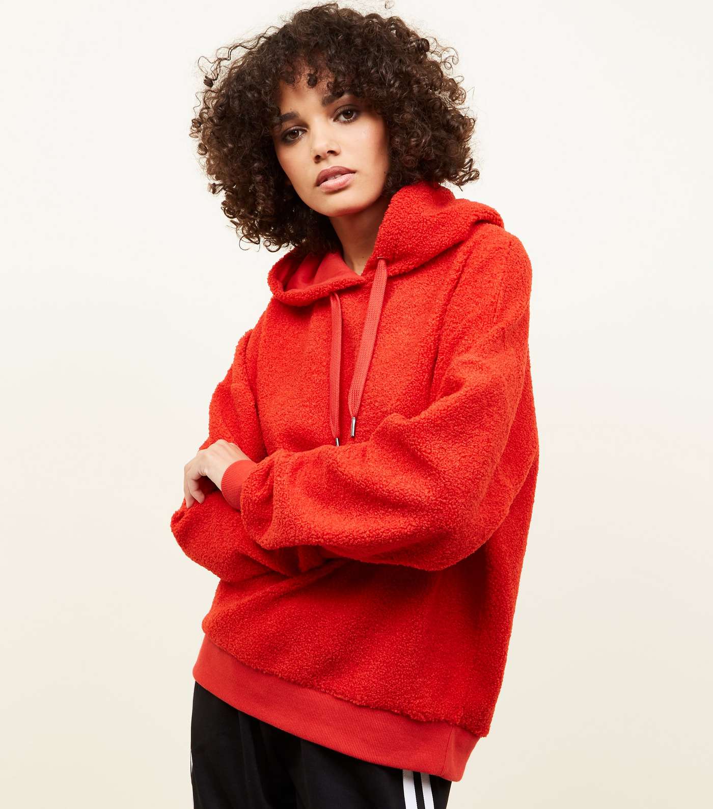 Red Borg Oversized Hoodie
