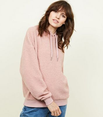 Pink hoodie hotsell new look