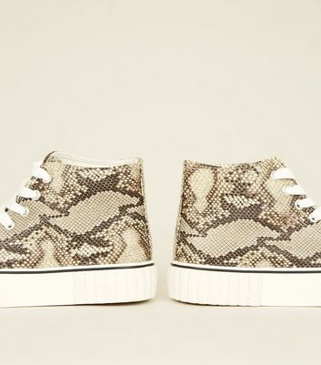 new look snake shoes
