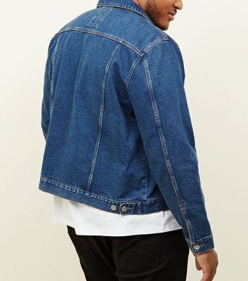new look plus size denim jacket