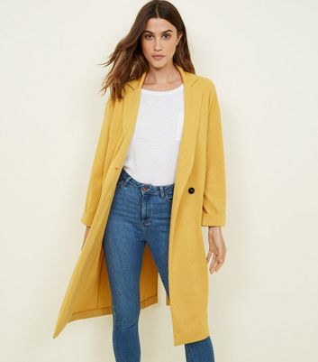 yellow duster jacket