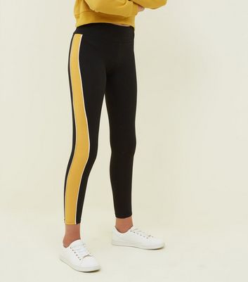 Girls store mustard leggings