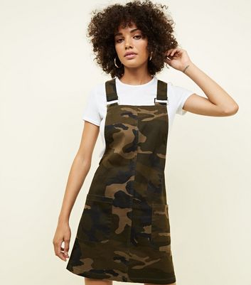 Camo dress new look sale