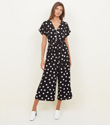 lazy oaf polka dot playsuit