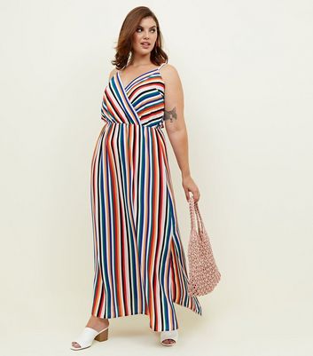 womens rainbow maxi dress