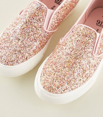 sparkly girls trainers