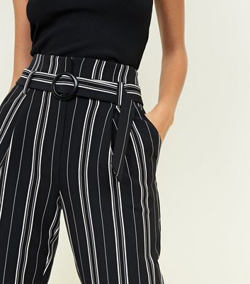 Mono Print Jersey Tapered Trousers  J D Williams