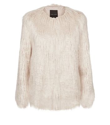 New look clearance shaggy jacket