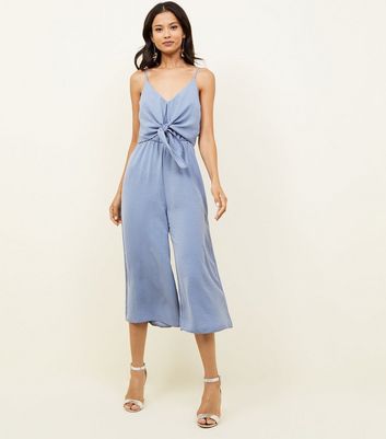 blue jumpsuit new look