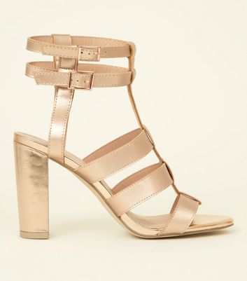 new look gladiator heels