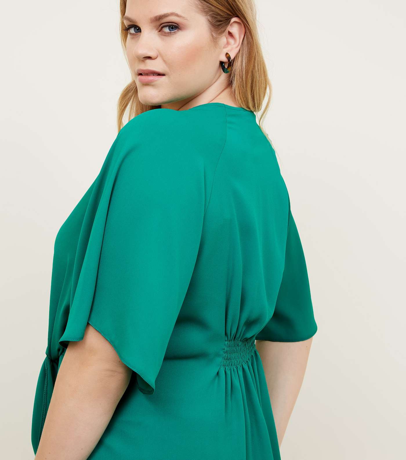 Curves Green Twist Wrap Knot Top Image 3