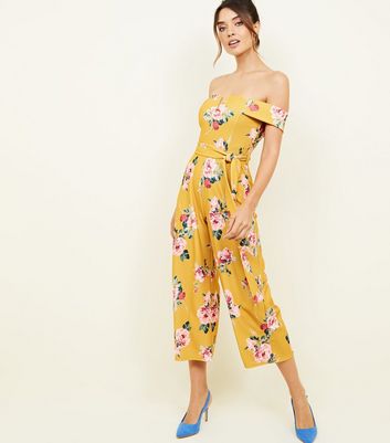 new look mustard jumpsuit