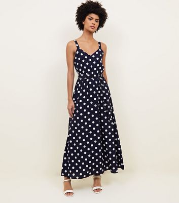 mela polka dot dress