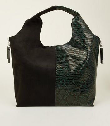 snake print bag new look