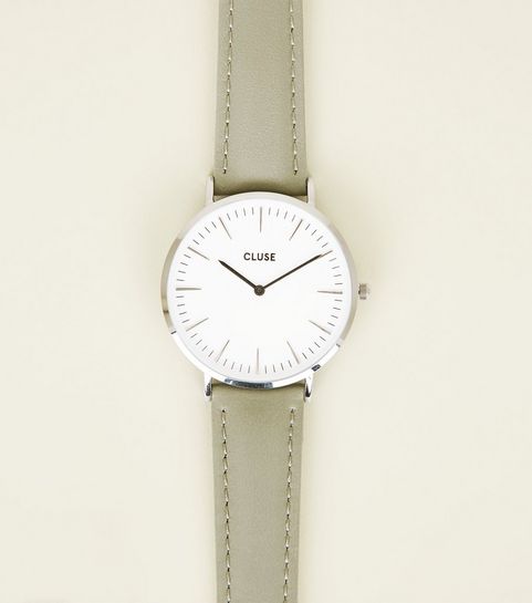 Cluse Pale Grey La Bohème Watch