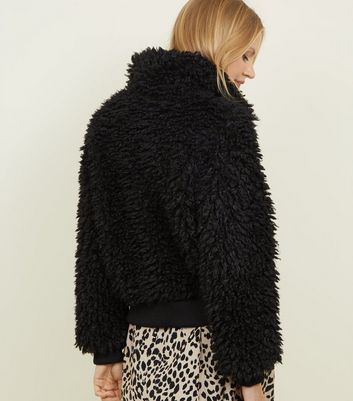 new look fluffy jacket