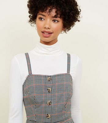 New look checked jumpsuit on sale