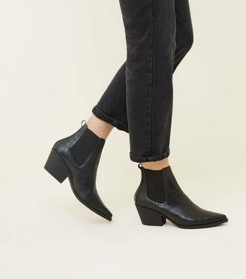 black chelsea boots womens new look