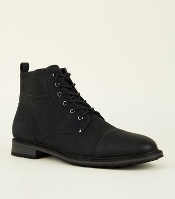 Black Combat Boots | New Look