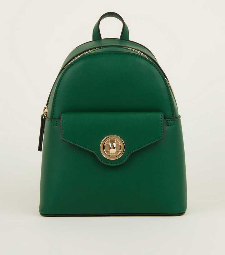Green Mini Backpack 