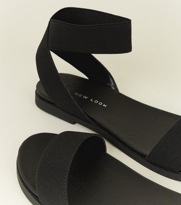 elasticated sandals wide fit