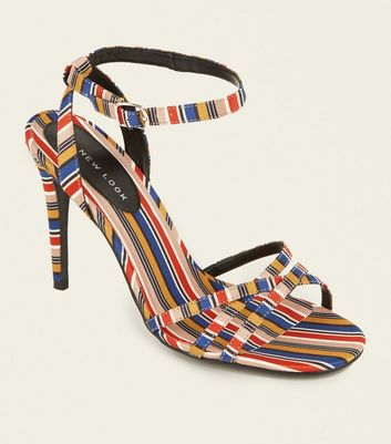 multi coloured heels