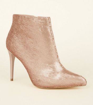 rose gold boots womens