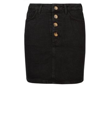 new look jean skirts
