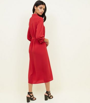 New look long shirt dress best sale