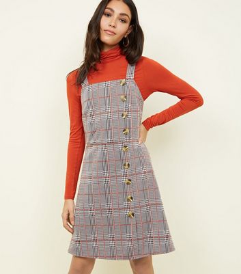 new look tall pinafore