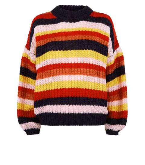 Striped Knitwear | Striped Jumpers & Cardigans | New Look