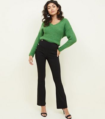 flared trousers new look