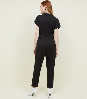 new look utility button through jumpsuit