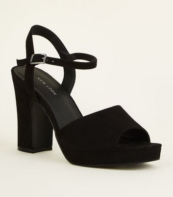 new look square toe sandal