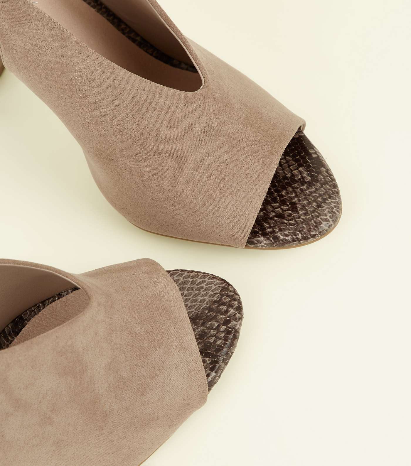 Grey Comfort Flex Suedette Slingback Sandals Image 3