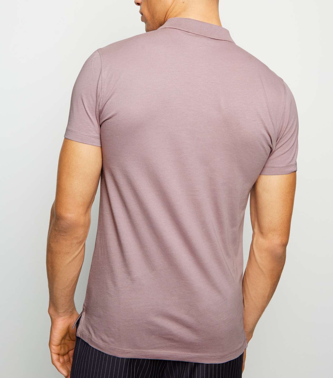Light Purple Polo Shirt Image 3