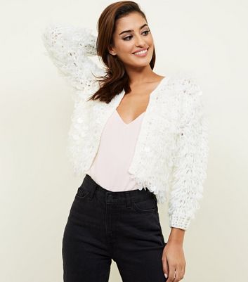 White store sparkly cardigan