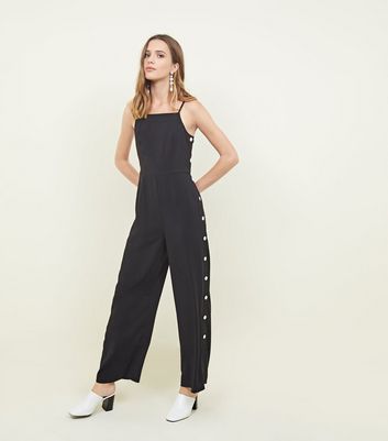 jumpsuit with buttons on side