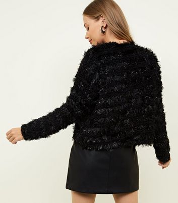 black sparkly cardigan uk