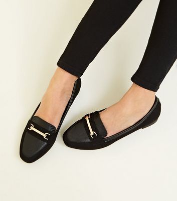 new look wide fit loafers