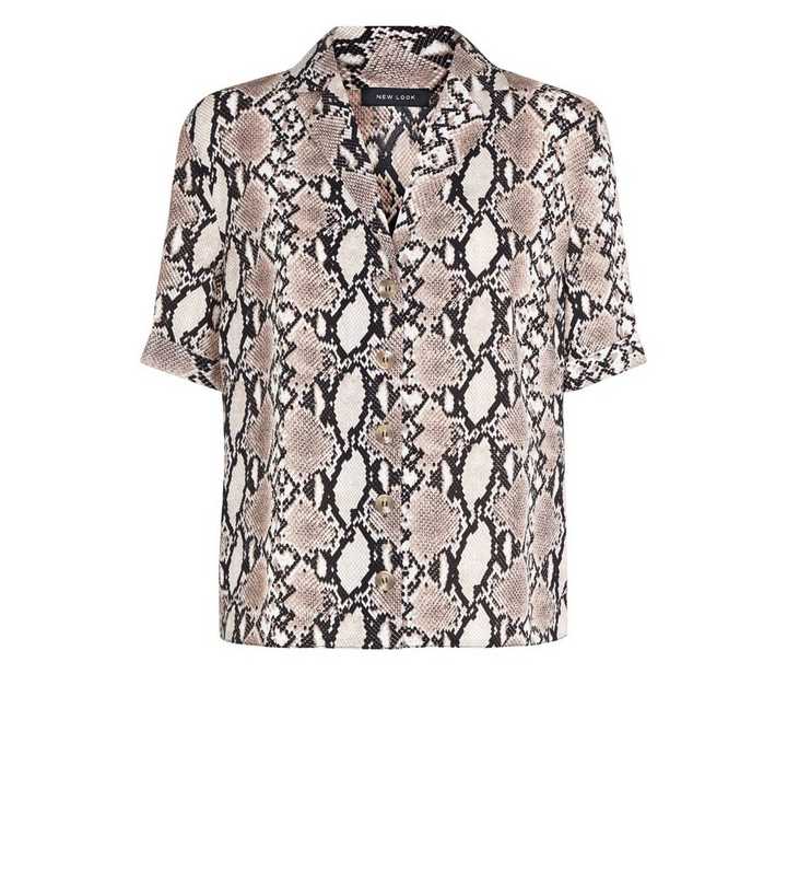 new look snakeskin shirt