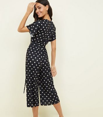 new look spot jumpsuit