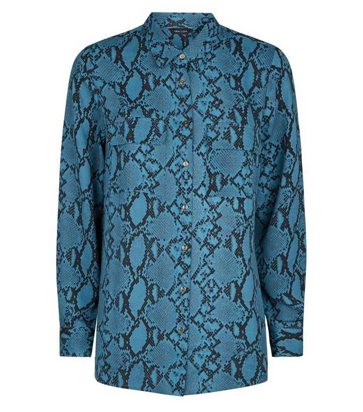 new look snakeskin shirt