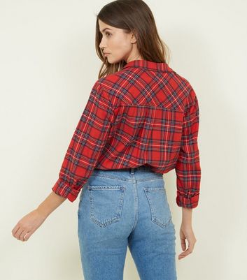 Red Check Shirt | New Look